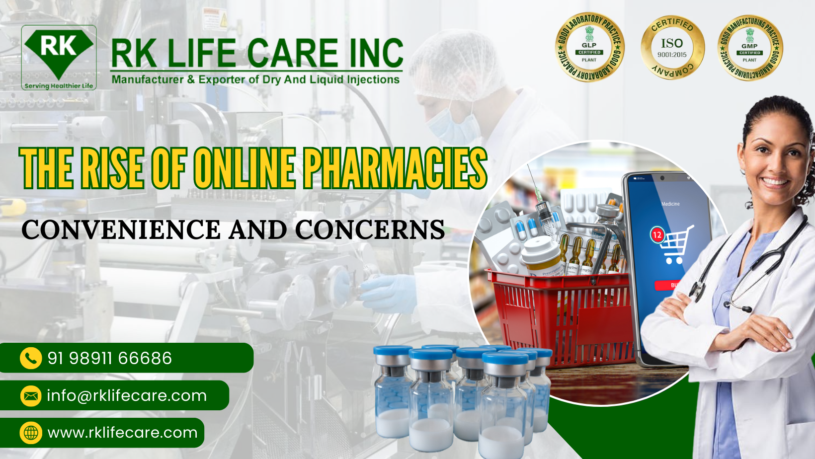 The Rise of Online Pharmacies: Convenience and Concerns